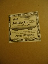 Jaguar xke 1968 for sale  USA
