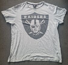 Camiseta Oficial NFL Oakland Raiders Cinza Tamanho XL Usada Muito Bom Estado Usado comprar usado  Enviando para Brazil