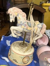 Musical carousel horse for sale  Union