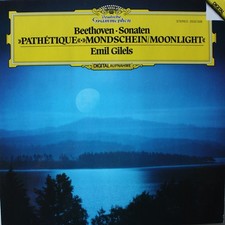 Usado, BEETHOVEN Piano Sonatas n°14, 13 & 8 Emil Gilels DGG Digital LP comprar usado  Enviando para Brazil