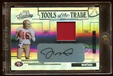 JOE MONTANA 2005 ADESIVO AUTOMÁTICO ABSOLUTO #D 01/25 LOGOTIPO ADESIVO PRIME AUTOGRAFADO 49ERS LEGEND, usado comprar usado  Enviando para Brazil