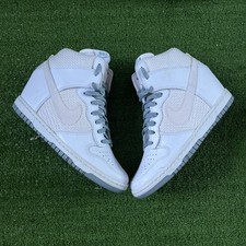 Nike Dunk High Hidden Wedge Feminino Tamanho Us 9 Essential Sky Branco Cinza 644877-102 comprar usado  Enviando para Brazil