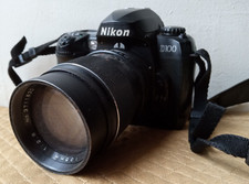 Câmera NIKON D100 com LENTE VIVITAR telefoto 135MM - Usado pelo fotógrafo comprar usado  Enviando para Brazil