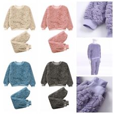 Conjunto de pijama infantil roupa de dormir roupa de dormir pjs pulôver colarinho roupas comprar usado  Enviando para Brazil