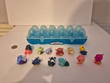 Usado, Hatchimals Colleggtibles x12 em caixa de ovos estojo de transporte, mini animais, combinar comprar usado  Enviando para Brazil