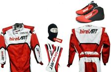 Birel Art ir CIK/FIA macacão corrida kart nível 2 aprovado com sapatos e luvas comprar usado  Enviando para Brazil