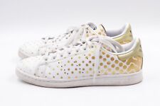 Adidas Stan Smith 2020 Damen Sneaker EUR 39,5 UK 6 US 7,5 Weiß Gold comprar usado  Enviando para Brazil