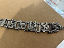 Egyptian panel silver for sale  CORBY