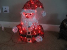 Illuminated father christmas for sale  HAMPTON