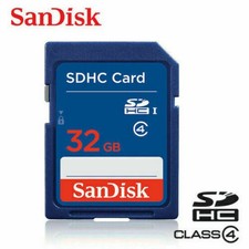 Usado, SanDisk 32GB SD Card Memory Card SDHC HD Class 4 For Digital Cameras Video comprar usado  Enviando para Brazil