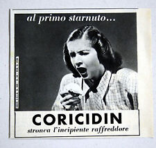 Pubblicita 1961 coridicin usato  Putignano