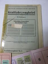 Ddr kfz brief gebraucht kaufen  Gröbers