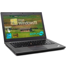 Notebook portátil Lenovo T460 14 "i5 Windows 11 computador 8GB 240GB tela sensível ao toque comprar usado  Enviando para Brazil
