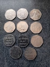 11x collectable 50p for sale  DONCASTER