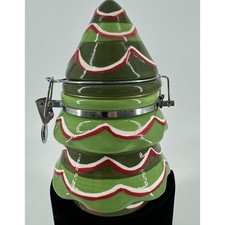 Canister ceramic christmas for sale  Dexter