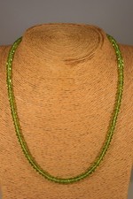 Peridot kette collier gebraucht kaufen  München