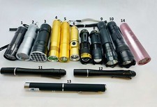Selection of Ultraviolet UV Flashlights to UV Adhesive, Resin, Glue d'occasion  Expédié en Belgium