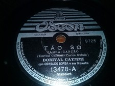 Usado, 10" DORIVAL CAYMMI 78 RPM "TAO SO" SAMBA JAZZ BRAZIL 53' VG OSWALDO BORBA GUINLE comprar usado  Brasil 