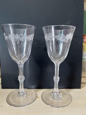 Etched edwardian sherry for sale  UMBERLEIGH