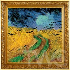 Moeda de prata à prova de 1 oz Wheatfield with Crows Vincent Van Gogh 1$ Niue 2023, usado comprar usado  Enviando para Brazil