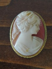 Cameo style brooch for sale  MARKET RASEN