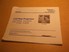 Sony lcd rear for sale  West Branch