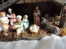 Vintage christmas nativity for sale  PETERBOROUGH