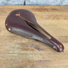Selim Selle Anatomica Titanico X1 Oxblood couro cobre 7x7mm trilhos de aço, usado comprar usado  Enviando para Brazil