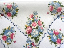 Vintage hanky floral for sale  Mansfield