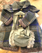 Antikes winter puppenoutfit gebraucht kaufen  Berlin