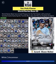 VIDEOGAME Topps Bunt 25 - BASE WORLD SERIES Branco - Você escolhe/escolhe comprar usado VIDEOGAME Topps Bunt 25 - BASE WORLD SERIES Branco - Você escolhe/escolhe comprar usado  Enviando para Brazil