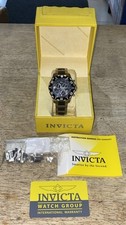 Invicta 6407 Specialty Python relógio masculino cronógrafo preto taquímetro Tritnite comprar usado  Enviando para Brazil