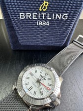 Breitling avenger white for sale  WOLVERHAMPTON