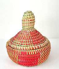 Hand woven coiled for sale  Sequim