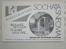 1986 pub snecma d'occasion  Expédié en Belgium