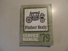 1979 service manual gebraucht kaufen  Fruerlund,-Engelsby, Tastrup