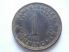 Victorian trade token for sale  BARNSTAPLE