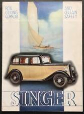 Singer cars sales for sale  LEICESTER
