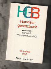 Hgb handelsgesetzbuch beck gebraucht kaufen  Helmstedt