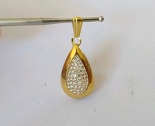 Pendentif goutte carats d'occasion  Lédignan