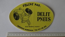 Sticker vintage pneus d'occasion  Calonne-Ricouart