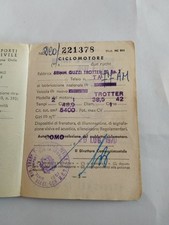 Libretto guzzi trotter usato  San Cipriano Po