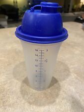 Liquidificador Tupperware Quick (não) Shaker Mixer 16 Oz 2 xícaras azul #844-3 flip top 2 peças comprar usado  Enviando para Brazil