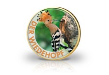 Euro vergoldet wiedehopf gebraucht kaufen  Wollmatingen