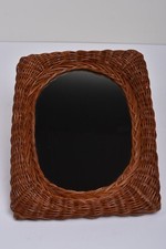 Petit miroir osier d'occasion  Freneuse
