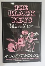 Pôster concerto The Black Keys 2019 Kansas City 11 X 17 emoldurado comprar usado  Enviando para Brazil