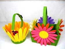 Felt baskets buckets for sale  Murfreesboro