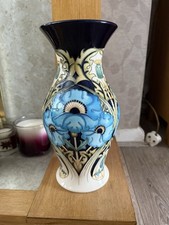 Moorcroft trial blue for sale  SHEFFIELD