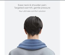 NUEVA ALMOHADA AVESTRUZ CUELLO ENVOLTURA TERAPIA DE CALOR Y FRÍO AZUL OCÉANO segunda mano  Embacar hacia Mexico
