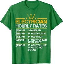 Funny electrician hourly for sale  Amityville